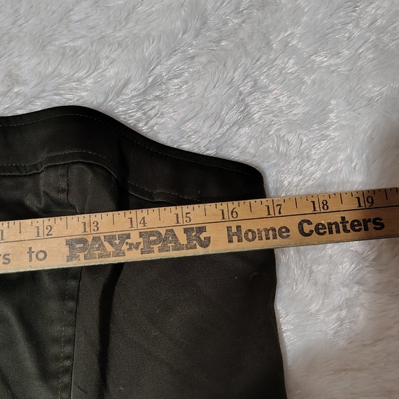 Vintage True Love Olive Green Corset/ Military SZ XL/NWT/ Zip Back See Info - Picture 3 of 9